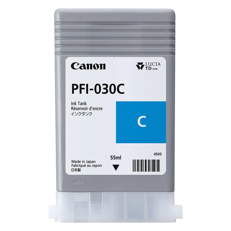 INK JET CANON ORIG. PFI-030C TA-20/TA-30 CYAN 
