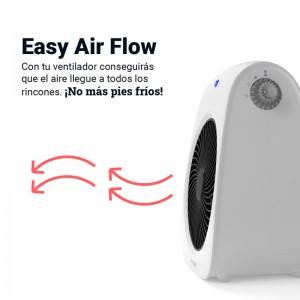 TERMOVENTILADOR BAVARO 4020W VERTICAL 2000W BLANCO