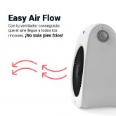 TERMOVENTILADOR BAVARO 4020W VERTICAL 2000W BLANCO