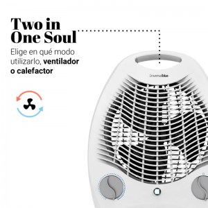 TERMO VENTILADOR COPACABANA VERTICAL BLANCO 2000W