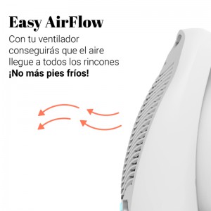 TERMO VENTILADOR COPACABANA VERTICAL BLANCO 2000W