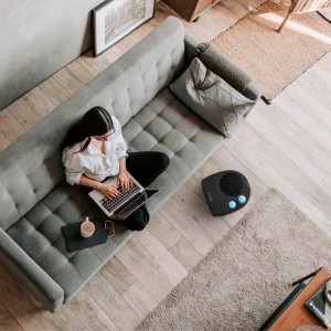 TERMO VENTILADOR HORIZONTAL COPACABANA 2000W NEGRO