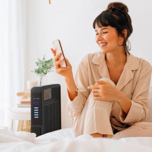 RADIADOR MICA FORMOSA 4020B 2000W WIFI COLOR NEGRO