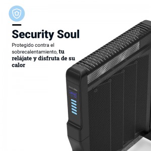 RADIADOR MICA FORMOSA 4020B 2000W WIFI COLOR NEGRO