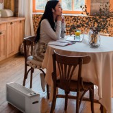 CALEFACTOR DE MICA INKA 4020W HORIZONTAL 1500W BLANCO