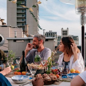 ESTUFA FAMARA 4003SR DE EXTERIOR TIPO SETA RATTAN