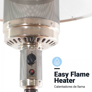 ESTUFA FAMARA 4003SR DE EXTERIOR TIPO SETA RATTAN