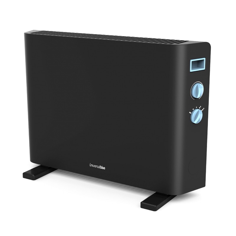 CONVECTOR MIRAMAR 2020 TURBO NEGRO/AZUL 2000W