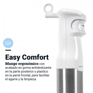 BATIDORA DE MANO TWISTY TOTAL 80 800W + ACC. BLANCA GRANITE