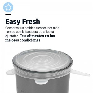 BATIDORA DE MANO TWISTY TOTAL 80 800W + ACC. BLANCA GRANITE