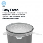 BATIDORA DE MANO TWISTY TOTAL 80 800W + ACC. BLANCA GRANITE