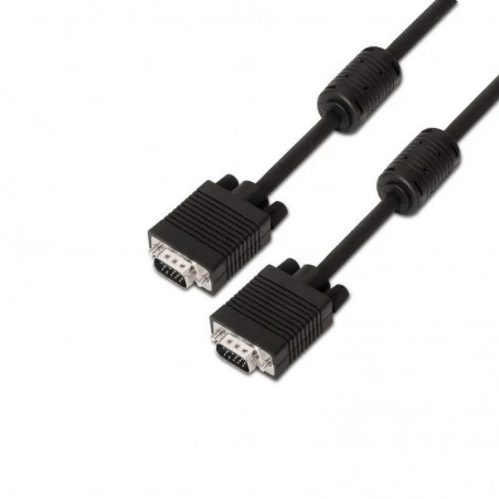 CABLE SVGA AISENS HDB15 M/ HDB15M 20M NEGRO A113-0076