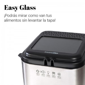 FREIDORA INOX CRISPY 1.5 LITROS 900W