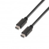 CABLE USB 2.0 AISENS TIPO-C MACHO USB TIPO-C MACHO A107-0055