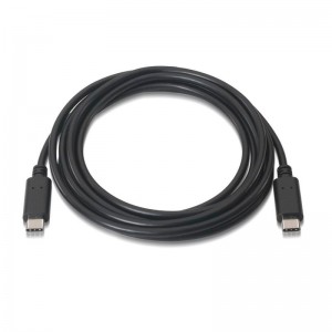 CABLE USB 2.0 AISENS TIPO-C MACHO USB TIPO-C MACHO A107-0055