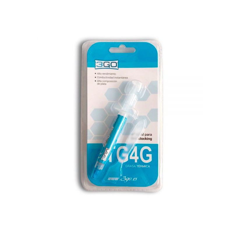 PASTA SILICONA  TERMICA 3GO JERINGA 4GR
