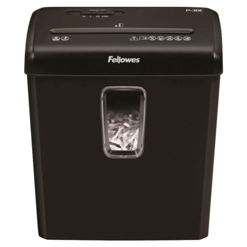 DESTRUCTORA FELLOWES P-30C NEGRA