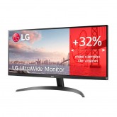 MONITOR LG 29" LED ULTRAPANORÁMICO  29WP500-B WFHD NEGRO*