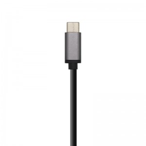 HUB USB TIPO C AISENS A109-0403 USB-A X4  15CM