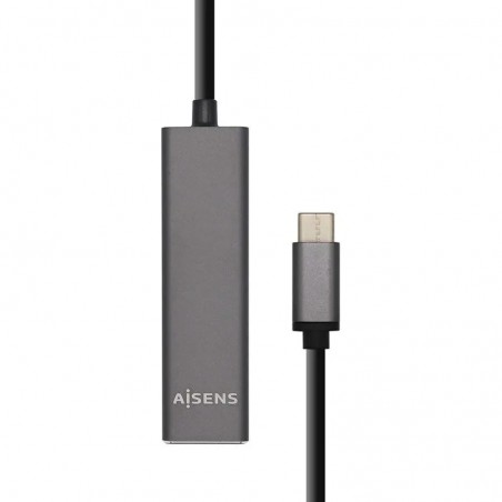 HUB USB TIPO C AISENS A109-0403 USB-A X4  15CM