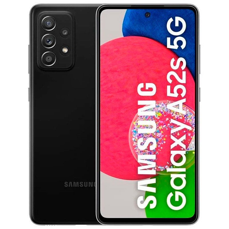 SMARTPHONE SAMSUNG GALAXY A52S 6GB 128GB 6.5" 5G  NEGR