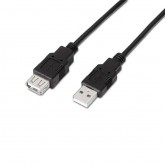 CABLE AISENS ALARGADOR USB 2.0  USB MACHO USB HEMBRA 3M 