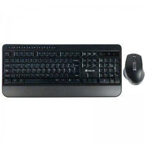 TECLADO Y RATON NGS SPELL KIT  INALAMBRICOS NEGRO