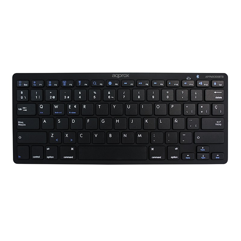 TECLADO APPROX BLUETOOTH 3.0 APPMX300BTB NEGRO