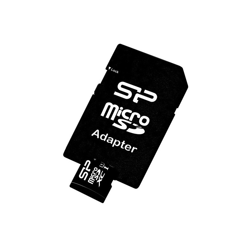 MICRO SDXC SILICON 64GB UHS-1 + ADAPTADOR CLASE 10