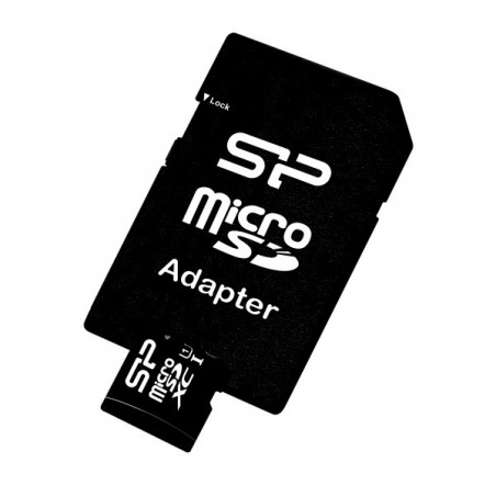 MICRO SDXC SILICON 64GB UHS-1 + ADAPTADOR CLASE 10
