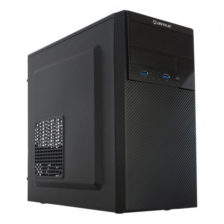 CAJA PC UNYKACH SEMITORRE AERO MICRO-ATX C20 NEGRO