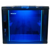 ARMARIO MURAL 19" PHASAK 9U PHO2109 600X450 PTA DE CRISTAL