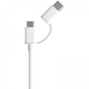 CABLE XIAOMI USB 2.0 MICRO-USB MACHO USB TIPO-C MACHO 30 CM