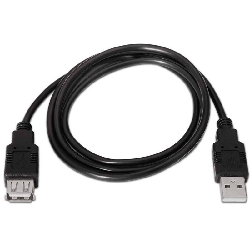 CABLE AISENS ALARGADOR USB 2.0 USB MACHO USB HEMBRA 1M 