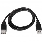CABLE AISENS ALARGADOR USB 2.0 USB MACHO USB HEMBRA 1M 