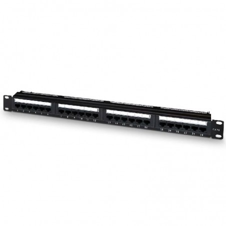 PATCH PANEL AISENS 24 PUERTOS CAT/6 ALTURA 1U
