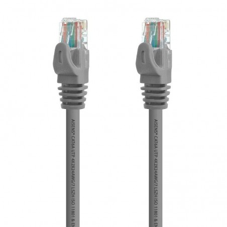 LATIGUILLO UTP/RJ45  0.25 MTR FLEXIBLE CAT6 GRIS