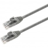 LATIGUILLO UTP/RJ45  0.25 MTR FLEXIBLE CAT6 GRIS