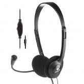 AURICULAR+ MICROFONO NGS MS103 PRO JACK 3.5MM NEGRO