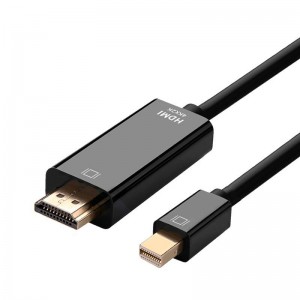 CABLE HDMI AISENS MINI DISPLAYPORT MACHO HDMI MACHO 2M NEGRO