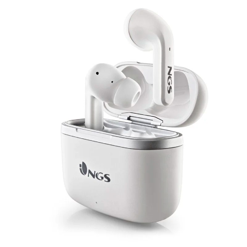 AURICULARES BLUETOOTH NGS ARTICA CROWN ESTUCHE CARGA 8H BLAN