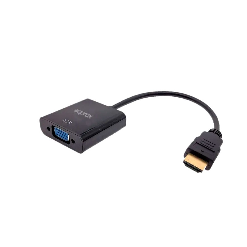 ADAPTADOR APPROX DE HDMI(M) A VGA(H) APPC11V3
