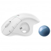 RATON LOGITECH ERGO M575 2.4GHZ BLUETOOTH 5.0 BLANCO CRUDO