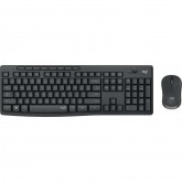 TECLADO+RATON LOGITECH WIRELESS MK295 NEGRO 