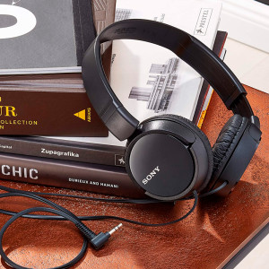 AURICULAR SONY MDR-ZX110B JACK 3.5  NEGROS