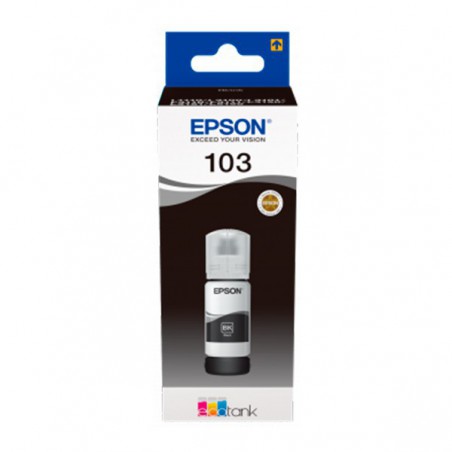 INK JET EPSON ORIG.C13T00S14A10 ECOTANK Nº 103 BLACK 