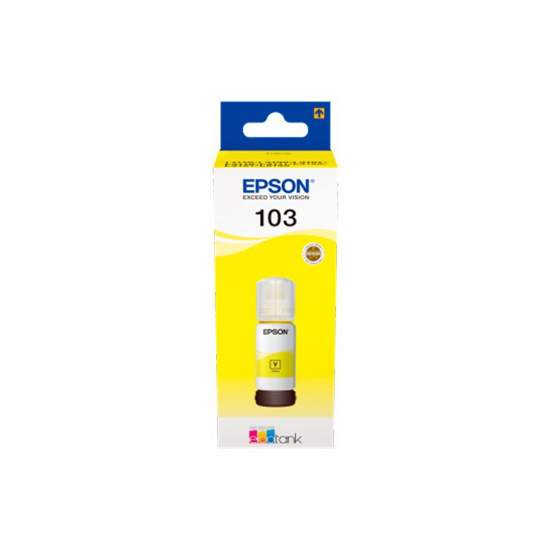 INK JET EPSON ORIG.C13T00S44A10 ECOTANK Nº 103 AMARILLO