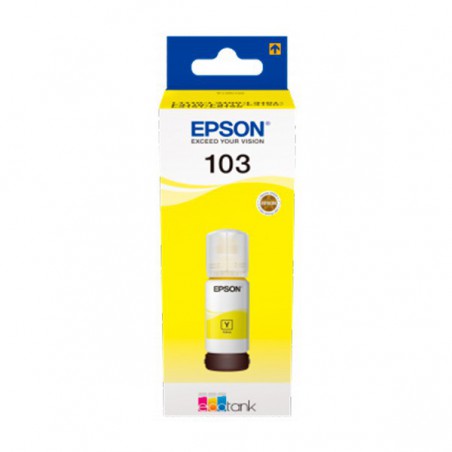 INK JET EPSON ORIG.C13T00S44A10 ECOTANK Nº 103 AMARILLO