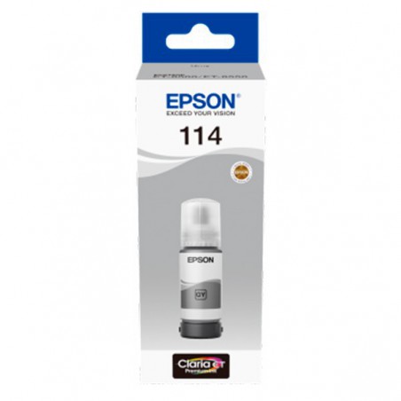 INK JET EPSON ORIG. C13T07B540 Nº114 ECOTANK GRIS