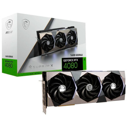 VGA MSI RTX 4080 SUPRIM X 16GB GDDR6X